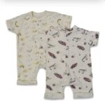 Combinaison Bébé Imprimée Lune