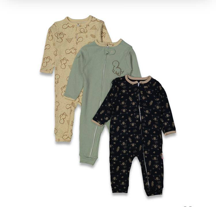 1013 Ensemble Dino Enfant À Fermeture Zippée – Image 1