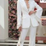 Ensemble Veste Et Pantalon Femme Stretch