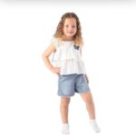 Ensemble Chemise Mousseline Et Short En Jean