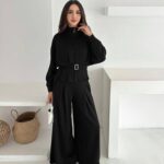Ensemble Crop Femme Plissé En Tissu Oysho