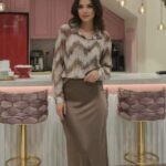 Ensemble Chemise Et Jupe Femme Élégant