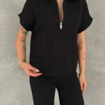 Ensemble Japone Femme Zippé Élégant