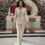 Ensemble Veste Et Pantalon Femme Coupe Moderne