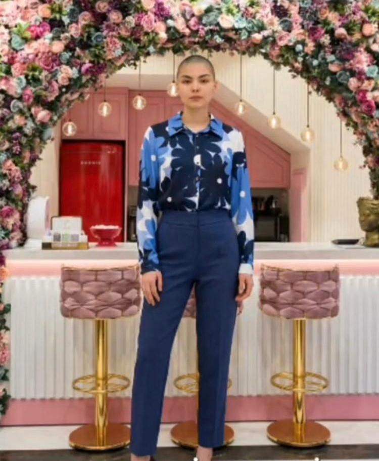 166 Ensemble Chemise Et Pantalon Femme Confort Élégant – Image 1